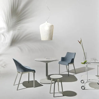 Kartell Eleganza Nia armchair in Melange fabric - Buy now on ShopDecor - Discover the best products by KARTELL design