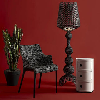 Kartell Eleganza Nia armchair in Melange fabric - Buy now on ShopDecor - Discover the best products by KARTELL design