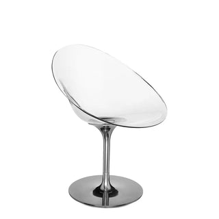 Kartell Ero|S|swivel armchair in polycarbonate