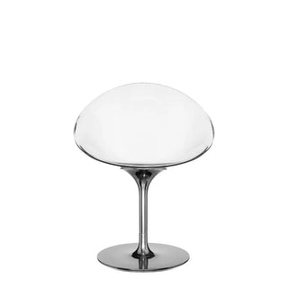 Kartell Ero|S|swivel armchair in polycarbonate