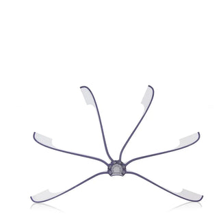 Kartell Front Page magazine rack with 5 shelves in polycarbonate