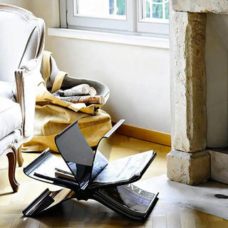 Kartell Front Page magazine rack with 5 shelves in polycarbonate - Buy now on ShopDecor - Discover the best products by KARTELL design