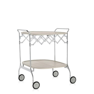 Kartell Gastone folding trolleymade of nylon and aluminum structure