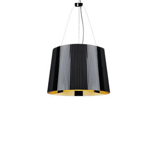 Kartell Gè suspension lamp in polycarbonate Black 09 - Buy now on ShopDecor - Discover the best products by KARTELL design