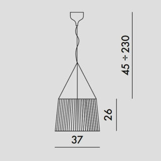 Kartell Gè suspension lamp in polycarbonate - Buy now on ShopDecor - Discover the best products by KARTELL design