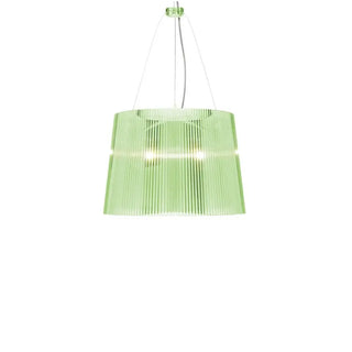 Kartell Gè suspension lamp in polycarbonate Green P8 - Buy now on ShopDecor - Discover the best products by KARTELL design