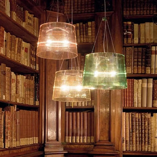 Kartell Gè suspension lamp in polycarbonate - Buy now on ShopDecor - Discover the best products by KARTELL design
