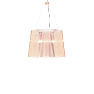 Kartell Gè suspension lamp in polycarbonate Pink P1 - Buy now on ShopDecor - Discover the best products by KARTELL design