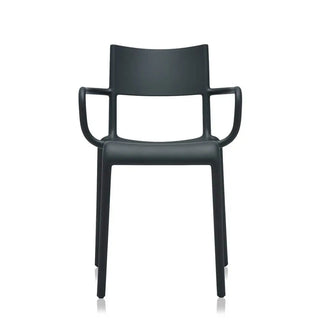 Kartell Generic A armchair in polypropylene Black 09 - Buy now on ShopDecor - Discover the best products by KARTELL design