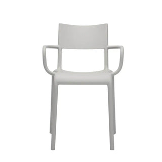 Kartell Generic A armchair in polypropylene Grey GG - Buy now on ShopDecor - Discover the best products by KARTELL design