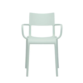 Kartell Generic A armchair in polypropylene Sage green VE - Buy now on ShopDecor - Discover the best products by KARTELL design