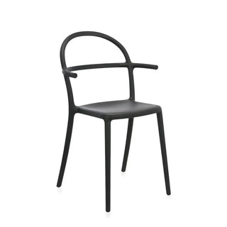 Kartell Generic C armchair in polypropylene Black 09 - Buy now on ShopDecor - Discover the best products by KARTELL design
