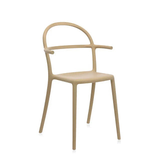 Kartell Generic C armchair in polypropylene Dove grey AR - Buy now on ShopDecor - Discover the best products by KARTELL design