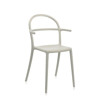 Kartell Generic C armchair in polypropylene Grey GG - Buy now on ShopDecor - Discover the best products by KARTELL design
