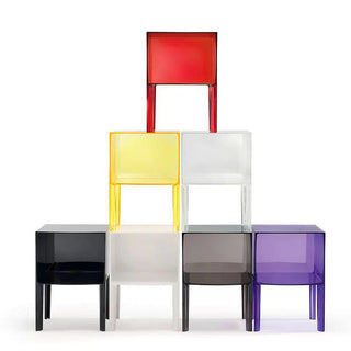 Kartell Small Ghost Buster nightstand/container 1 drawer in PMMA