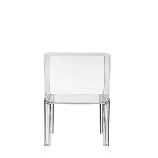 Kartell Small Ghost Buster nightstand/container 1 drawer in PMMA Crystal B4 - Buy now on ShopDecor - Discover the best products by KARTELL design