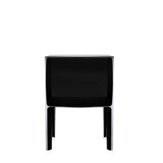 Kartell Small Ghost Buster nightstand/container 1 drawer in PMMA Black E6 - Buy now on ShopDecor - Discover the best products by KARTELL design