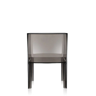 Kartell Small Ghost Buster nightstand/container 1 drawer in PMMA Smoke grey V9 - Buy now on ShopDecor - Discover the best products by KARTELL design