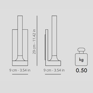 Kartell Goodnight Applique wall lamp LED matt finish - Buy now on ShopDecor - Discover the best products by KARTELL design