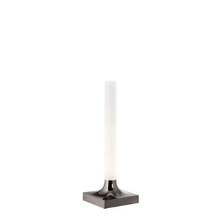 Kartell Goodnight portable table lamp LED in PMMA Titane TT - Buy now on ShopDecor - Discover the best products by KARTELL design