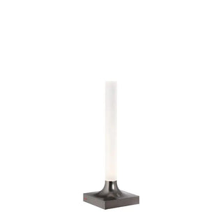 Kartell Goodnight portable table lamp LED in PMMA Titanium TO - Buy now on ShopDecor - Discover the best products by KARTELL design