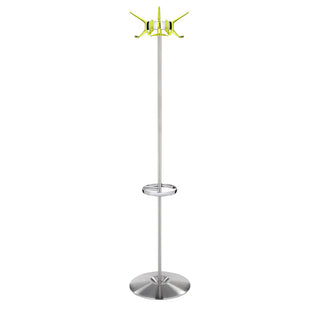 Kartell Hanger coat hanger with steel base Cedar yellow 73 - Buy now on ShopDecor - Discover the best products by KARTELL design