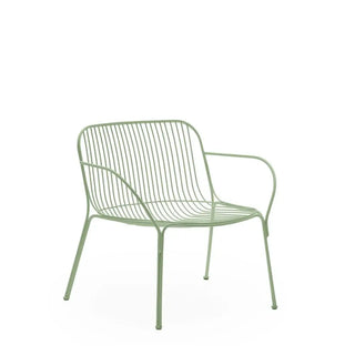 Kartell Hiray steel armchair for outdoor use Green VE - Buy now on ShopDecor - Discover the best products by KARTELL design