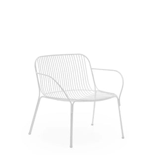 Kartell Hiray steel armchair for outdoor use White 03 - Buy now on ShopDecor - Discover the best products by KARTELL design