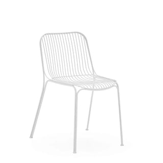 Kartell Hiray steel chair for outdoor use White 03 - Buy now on ShopDecor - Discover the best products by KARTELL design