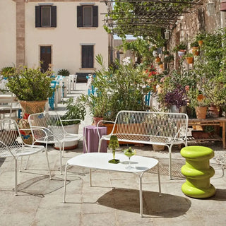 Kartell Hiray steel rectangular side table for outdoor use 90x60 cm. - Buy now on ShopDecor - Discover the best products by KARTELL design