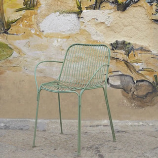 Kartell Hiray steel small armchair for outdoor use - Buy now on ShopDecor - Discover the best products by KARTELL design