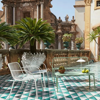 Kartell Hiray steel sofa for outdoor use - Buy now on ShopDecor - Discover the best products by KARTELL design
