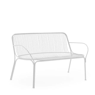 Kartell Hiray steel sofa for outdoor use White 03 - Buy now on ShopDecor - Discover the best products by KARTELL design