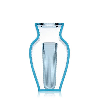Kartell I Shine vase in PMMA Light blue E4 - Buy now on ShopDecor - Discover the best products by KARTELL design