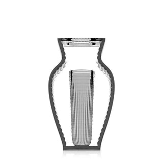 Kartell I Shine vase in PMMA Smoke grey 30 - Buy now on ShopDecor - Discover the best products by KARTELL design