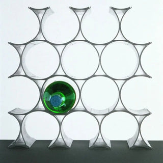 Kartell Infinity bottle holder 16 spaces in polypropylene - Buy now on ShopDecor - Discover the best products by KARTELL design