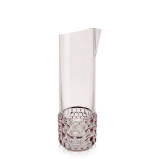 Kartell Jellies Family carafe in technopolymer Pink E9 - Buy now on ShopDecor - Discover the best products by KARTELL design