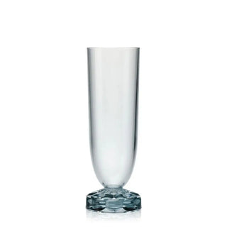 Kartell Jellies Family flûte in technopolymer Light blue E4 - Buy now on ShopDecor - Discover the best products by KARTELL design