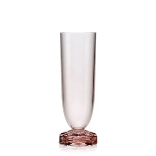 Kartell Jellies Family flûte in technopolymer Pink E9 - Buy now on ShopDecor - Discover the best products by KARTELL design