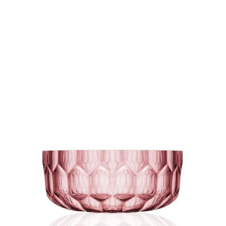 Kartell Jellies Family salad bowl in technopolymer Pink E9 - Buy now on ShopDecor - Discover the best products by KARTELL design