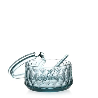 Kartell Jellies Family sugar bowl in technopolymer Light blue E4 - Buy now on ShopDecor - Discover the best products by KARTELL design