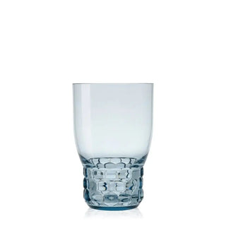 Kartell Jellies Family water glass in technopolymer Light blue E4 - Buy now on ShopDecor - Discover the best products by KARTELL design