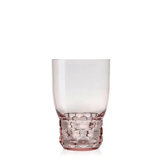 Kartell Jellies Family water glass in technopolymer Pink E9 - Buy now on ShopDecor - Discover the best products by KARTELL design