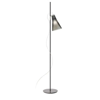 Kartell K-Lux steel floor lamp h. 165 cm. Grey F - Buy now on ShopDecor - Discover the best products by KARTELL design