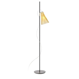 Kartell K-Lux steel floor lamp h. 165 cm. Straw Color P - Buy now on ShopDecor - Discover the best products by KARTELL design