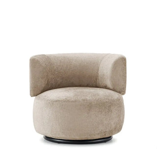 Kartell K-Wait armchair in Chenille fabric Chenille DA Beige - Buy now on ShopDecor - Discover the best products by KARTELL design