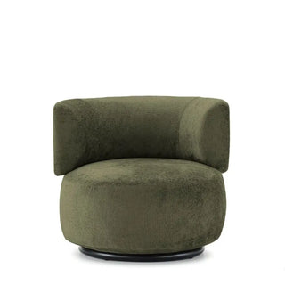 Kartell K-Wait armchair in Chenille fabric Chenille DD Green - Buy now on ShopDecor - Discover the best products by KARTELL design