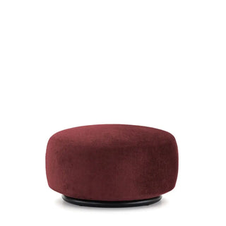 Kartell K-Wait pouf in Chenille fabric Chenille DC Bordeaux - Buy now on ShopDecor - Discover the best products by KARTELL design