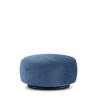 Kartell K-Wait pouf in Chenille fabric Chenille DE Light Blue - Buy now on ShopDecor - Discover the best products by KARTELL design