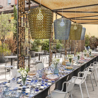 Kartell Kabuki dimmable suspension lamp in technopolymer